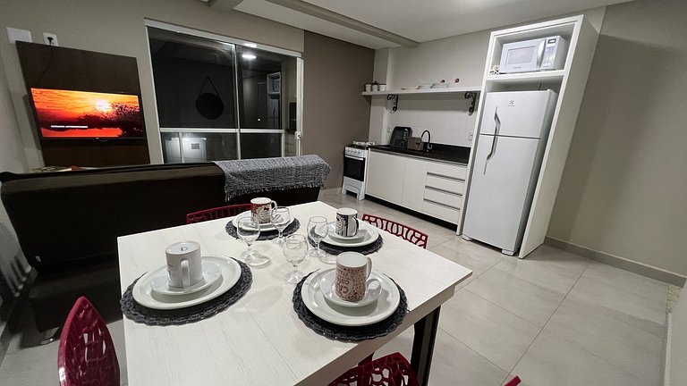Apartamento 2 dormitórios para 4 pessoas em Bombinhas - Resi