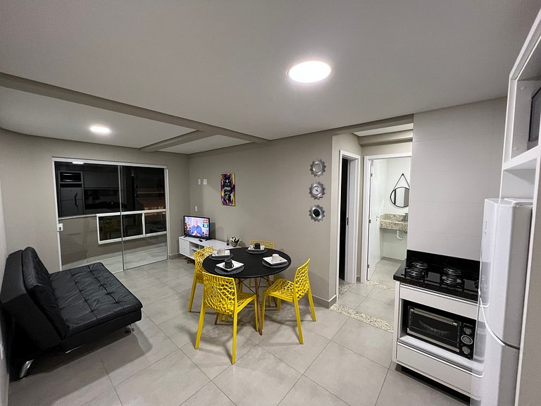 Apartamento 2 dormitórios para 4 pessoas em Bombinhas - Resi