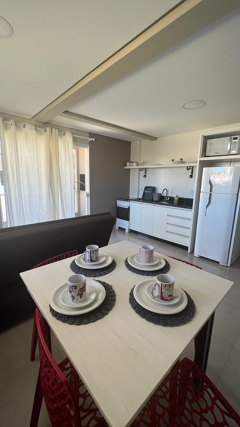 Apartamento 2 dormitórios para 4 pessoas em Bombinhas - Resi