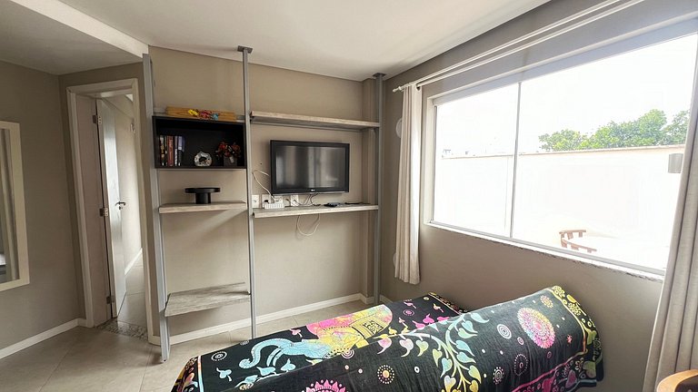 Apartamento 1 dormitório para 3 pessoas em Bombinhas - Resid