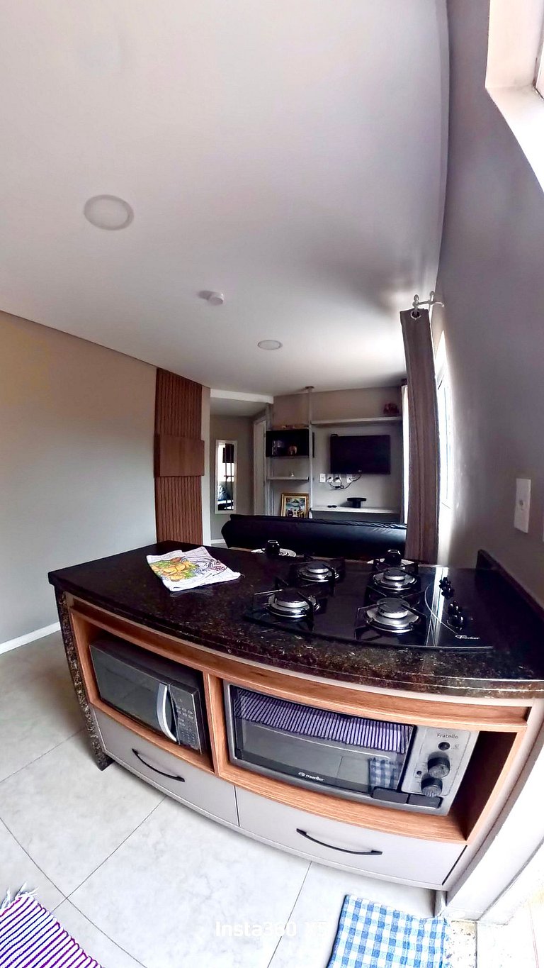 Apartamento 1 dormitório para 3 pessoas em Bombinhas - Resid