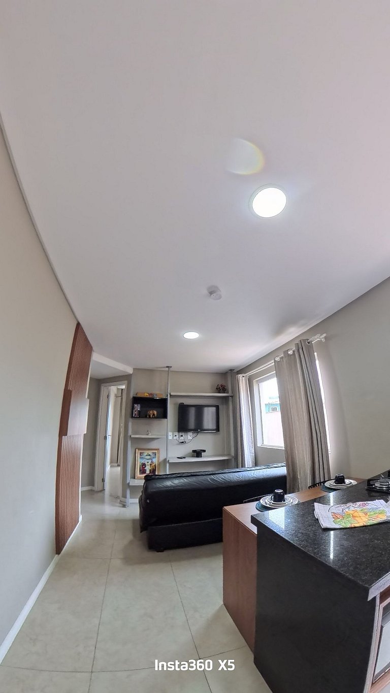 Apartamento 1 dormitório para 3 pessoas em Bombinhas - Resid