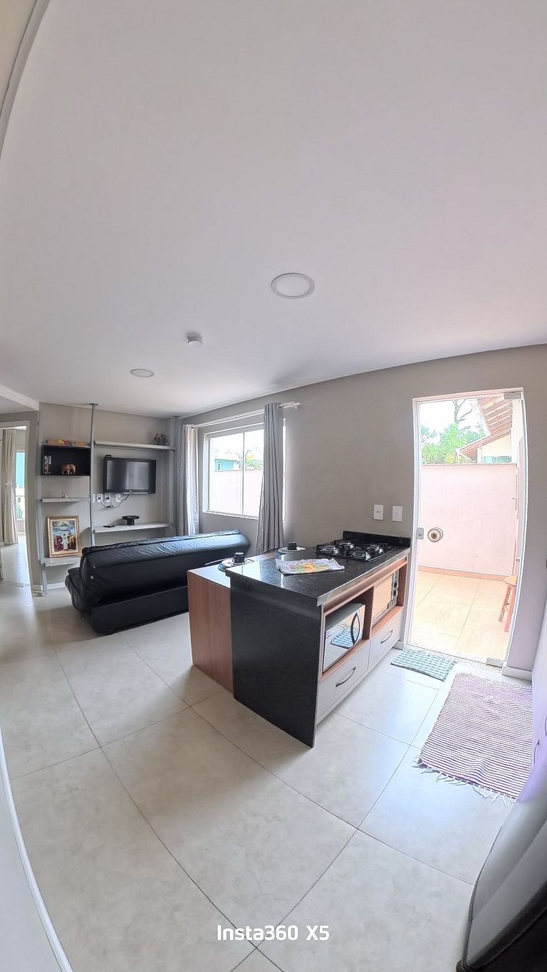 Apartamento 1 dormitório para 3 pessoas em Bombinhas - Resid